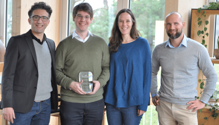 Cyrill Brunner gets Explorer Award for innovative approach to advance drug discovery research using computer modeling