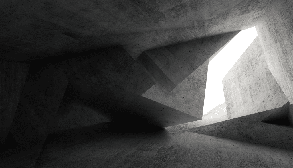 Light Tunnel made of concrete and geometric sliver of light featured image