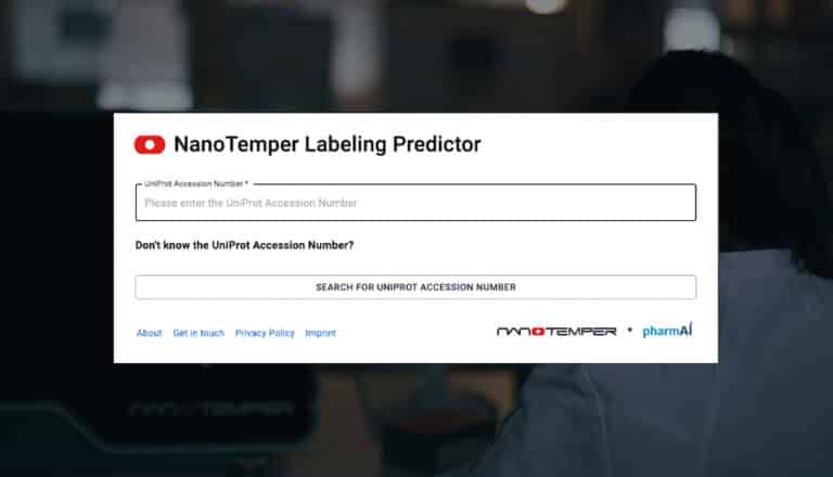 NanoTemper Technologies and PharmAI launch Proto, a free AI tool to quickly determine which protein labeling strategy works best for molecular interaction measurements