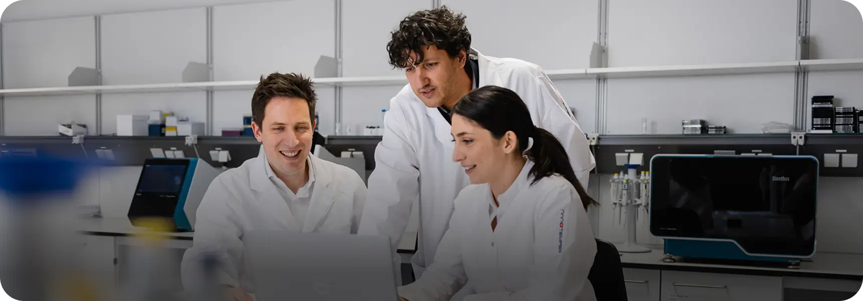 Scientists working in a laboratory