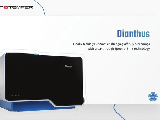 Finally tackle your most challenging affinity screenings with breakthrough Spectral Shift technology with Dianthus