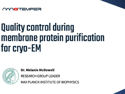 Quality control during membrane protein purification for cryo-EM