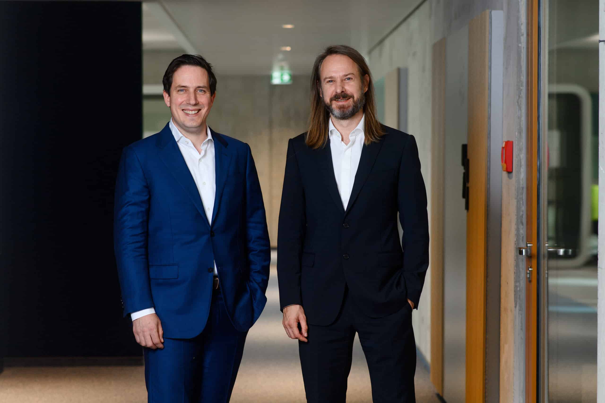 Stefan Duhr and Philipp Baaske, NanoTemper's Founders.
